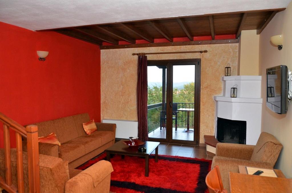 Hotel Prasino Horio Arnaia Pokój zdjęcie